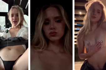 Thumbnail for Caroline Zalog in Steamy Sept 2025 Live Show High-Quality
