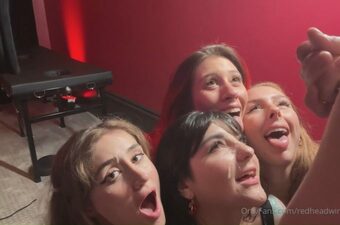 Thumbnail for RedHeadWinter in Wild Group Sex Tape Leaked
